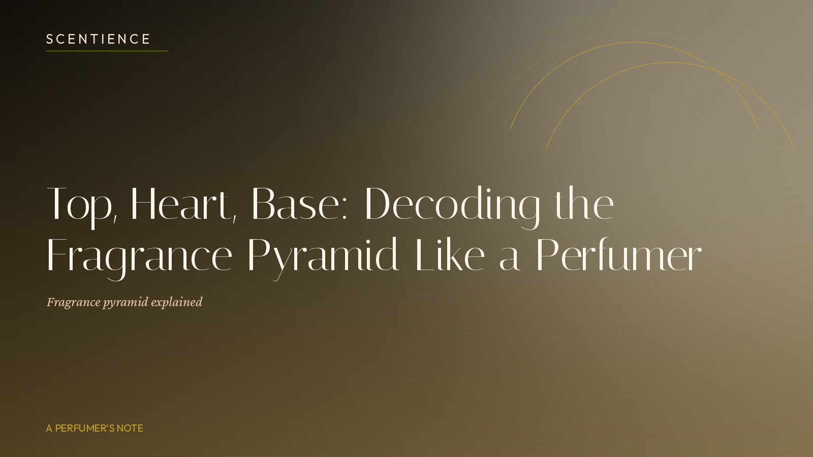 Top, Heart, Base: Decoding the Fragrance Pyramid Like a Perfumer