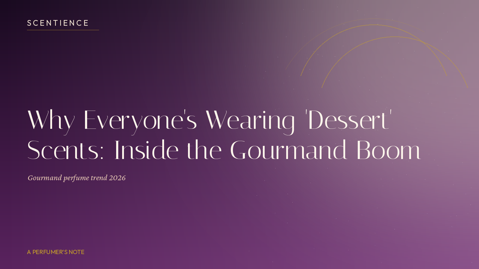 Why Everyone's Wearing 'Dessert' Scents: Inside the Gourmand Boom