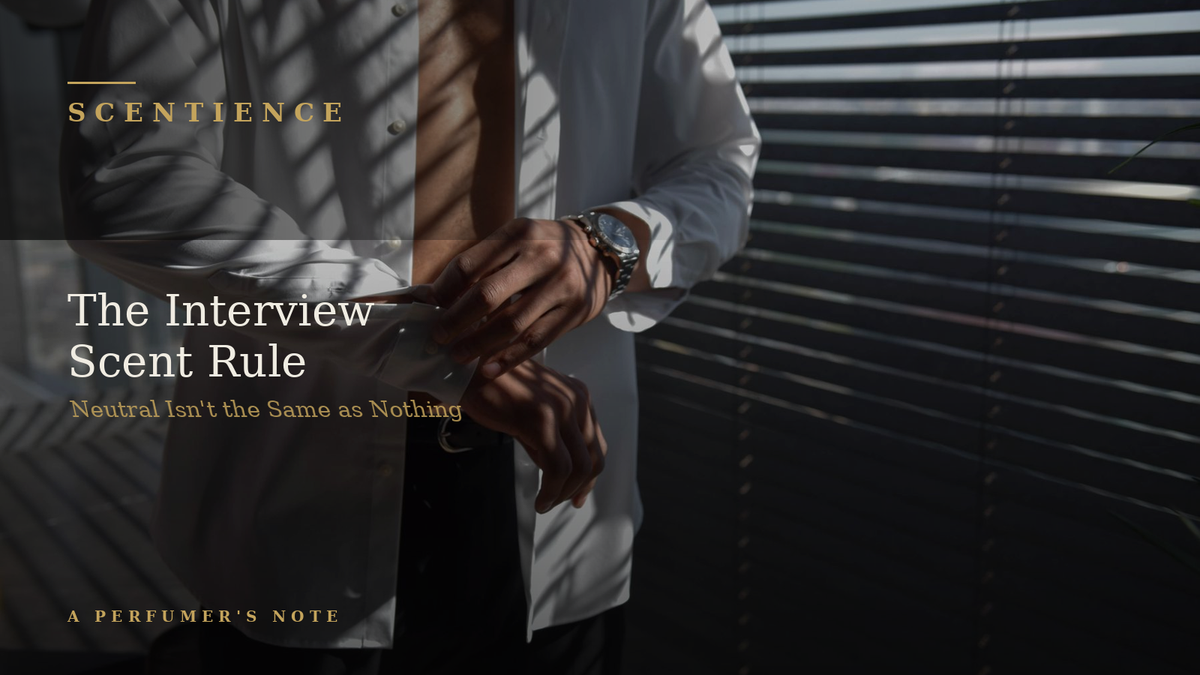 The Interview Scent Rule: Neutral Isn't the Same as Nothing